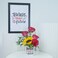 Blueprint Of Gratitude Floral Mug &amp; Frame