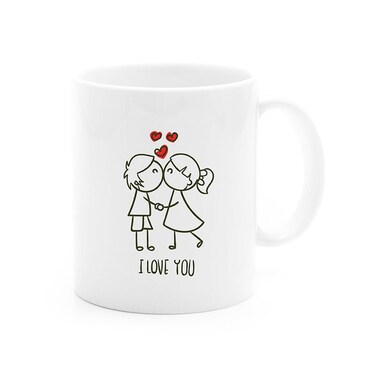 Stick Couple Love Mug