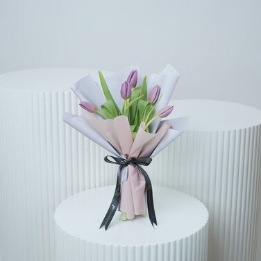 Passion 5 Purple Tulips