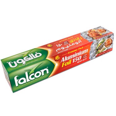 Falcon Heavy Duty Aluminium Foil Silver 150mx45cm