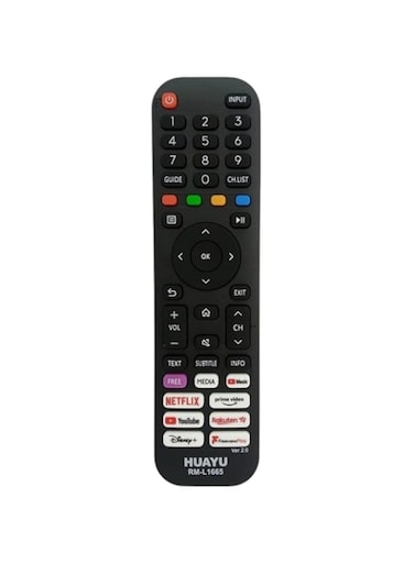 Replacement Remote for Hisense smart TV LCD LED - H8 H9 H5510G H65 H55 H9G A60 H5500F Series with Multiple Smart Keys (Setup required)