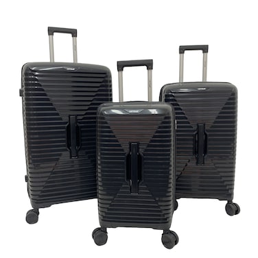 VIPTOUR Luggage Set of 3 PCS PP Softside Travel Luggage Bag 21/25/29 Inches