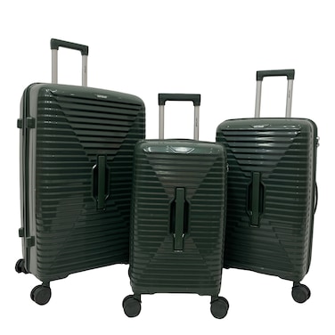 VIPTOUR Luggage Set of 3 PCS PP Softside Travel Luggage Bag 21/25/29 Inches