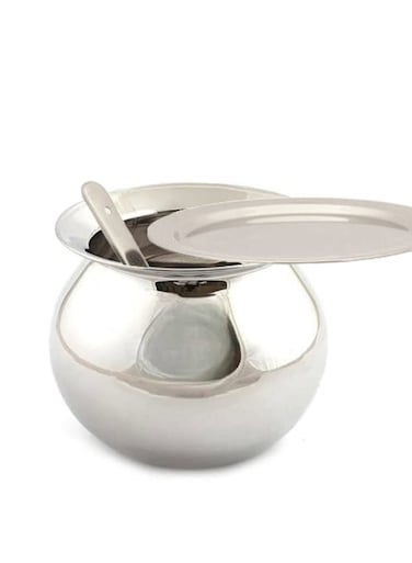 Gundy Pot Stainless Steel Rice pot Pongal Kalam with Lid 7 Liter