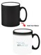 Color Changing Heat Sensitive Ceramic Mug, Image Revealed When HOT Liquid is Added! Its okay to be not okay