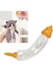 KASTWAVE Pet Nursing Bottle, Glass Changeable Arc Design Newborn Pet Milk Feeder for Kitten Puppy Hamster 10ml Kitten Milk Feeding Bottle