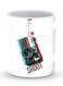 Premium Shoot Designer Mug White/Red/Black