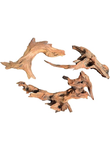 aoliiHou Natural sunken driftwood for Aquarium Decor Reptile Decor, Assorted Driftwood Branch 15-30cm(6-8"1 Pcs,8-10" 1Pcs,10-11" 1Pcs),3Pcs Fish Tank Decoration&hellip;