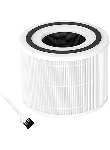 Core 300 Replacement Filter for Air Purifier Core 300 and Core 300S, 3-In-1 Filter, Replacement Filter, Efficiency Activated Carbon (White)