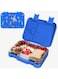 Snack Attack Bento Lunch Box for Kid School with food sticks   4/6 Convertible Compartments  BPA FREE LEAK PROOF  Dishwasher Safe   Back to School Season  Food Graded Materials  Made of Triton