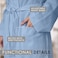Hotel Linen Klub Cotton Bathrobe Free Size - Unisex Waffle Weave with Belt &amp; Pockets - Blue