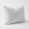 Hotel Linen Klub Duck Feather Pillow 50x75cm &ndash; 233TC 100% Cotton Cover, 1100g Feather Filling, White