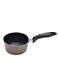 Aluminium Milk Pan 18Cm Heat Resistant Exterior 18X9Cm Brown With Black Handle 18X9Cm