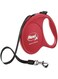 Flexi FUN retractable lead size L, Tape 5 m, for dogs up to 50 kg, red.