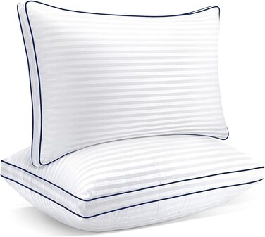 HOME MUSA Luxury Down Alternative Queen Pillows - Pack of 2 (50x75 cm)