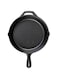 QUESERA&reg;Cast Iron Skillet Pre-Seasoned Skillet/Frying Pan, Black, 10.25 Inch, Round, Cast Iron,Barbecues/Campfires,Induction, Ceramic, Electric And Gas Cooktops(With silicone handler)