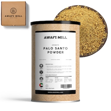 AWAFI MILL Palo Santo Wood Powder 250g    Bursera graveolens