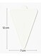 PACK White Triangular Cake Board &acirc;&euro;&ldquo; 12&Atilde;&mdash;7 cm   Single Slice Cake&Acirc;&nbsp;Serving&Acirc;&nbsp;Base
