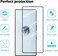 For ZTE nubia Red Magic 10 Pro Screen Protector, Tempered Glass [Full Adhesive][Full Coverage] [Bubble-Free] [Anti Scratch] HD Clear High Responsive for Red Magic 10 Pro Black (1)