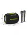 HOPESTAR Party Box 120W Portable Bluetooth Speaker with Dual Wireless Microphones, 20W Fast Charging, IPX6 Waterproof, 10-Hour Playtime, RGB Lights &ndash; Ideal for Outdoor, Karaoke,