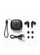 Soundcore by Anker R50i True Wireless Earbuds, 10mm Drivers with Big Bass, Bluetooth 5.3, 30H Long Playtime, Water-Resistant, 2 Mics for AI Clear Calls, 22 Preset EQs, Customization via App (Black)