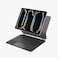 Green Lion Magic Keyboard Case Compatible With iPad Pro 13&rdquo; Pencil Holder Scissor Holder High Sensitivity Touchpad Superior Keyboard Quality Backlight With Brightness 360-Degree Rotation Foldable