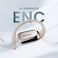 HiFuture SONIFY Open Ear Wireless Earbuds - 20 Hrs Playtime, AI ENC Noise Cancellation, 15mm Driver, Flexible Design, Painless Wear, No Sound Leakage, IPX4 Waterproof Champagne Gold