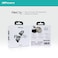 FlexClip Open-Ear Wireless Earbuds   30-Hour Playtime   AI ENC Noise Cancellation   Comfortable &amp; Secure Fit   Bluetooth Headphones &ndash; Black