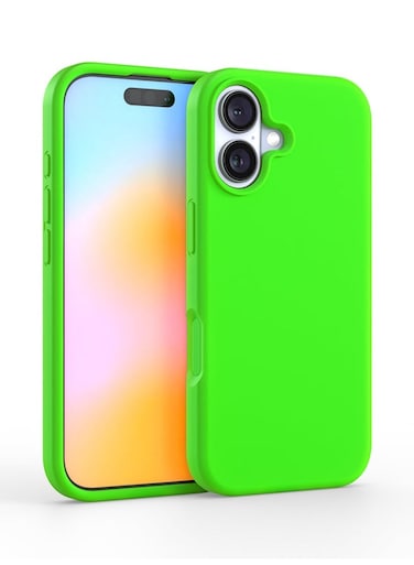 Silicone Case for iPhone 17 &ndash; Soft Liquid Silicone Protective Cover, Shockproof Anti-Scratch Case, Microfiber Lining, Slim &amp; Lightweight Design, Wireless Charging Compatible