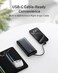 Anker Nano Power Bank 20000mAh, 30W Fast Charging, Built-In USB-C Cable, Smart Display, PPS Fast Charging for iPhone 15, Samsung S23 Ultra, Compact &amp; Portable Charger   A1387