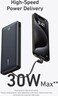 Anker Nano Power Bank 20000mAh, 30W Fast Charging, Built-In USB-C Cable, Smart Display, PPS Fast Charging for iPhone 15, Samsung S23 Ultra, Compact &amp; Portable Charger   A1387