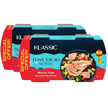 Klassic Tuna Salad Mexican Style, 160g Pack of 2