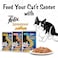 Purina Felix Sensations Jellies with Tuna and Spinach Flavours Cat Food, 85g