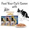 Purina Felix Sensations Jellies with Chicken and Spinach Flavours Cat Wet Food, 85g