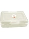 Q-Lux Takeaway Pastry Carrying Box With Handle L-00719 - Ivory