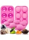 BUSOHA Silicone Molds for Hot Chocolate Bomb, 3 Pack 6 Cavity Medium Semi Sphere Silicone Molds, Baking Mold for Making Hot Chocolate Bomb, Jelly, Pudding, Dome Mousse - Diameter-2 inch