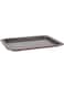Tognana Porcellane W444143GGBo Rectangular Oven Universal Carbon Steel Baking Tray, Oven, Rectangular, Grey, Red, Carbon Steel, Enamel