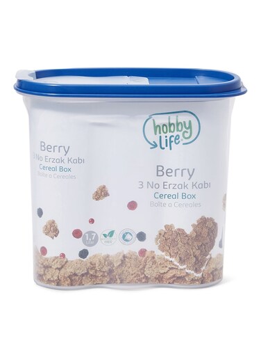 Life Berry Cereal Box Blue