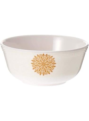 Servewell Melamine Katori Golden Leaves 9.5 cm