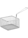 Sunnex MCWW-1010 Professional Wireware Square Basket, 9.5 x 9.5 x 6 cm, Silver, Stainless Steel
