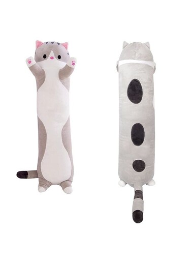 50CM Cat Plush Hugging Pillow,Large Long Cat Stuffed Animal Toy,Kitten Stuffed Animal Plush Cat Pillow Hug Pillow Body Pillow