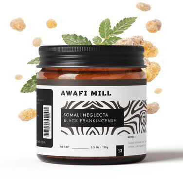 AWAFI MILL Somali Black Frankincense 100g    Boswellia neglecta