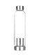 Sports Water Bottle With Teapot And Gray Protective Bag, High Temperature Resistant Glass Water Bottle 500ml