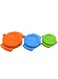 Dubai Gallery 3-Piece Dumpling Mould Maker Orange/Blue/Green 14Centimeter