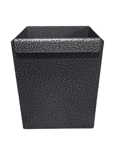Modular Basic Holder For Home, Cafe, Restaurant, Hotel, Office, or Commercial Establishment - Made Of Stainless Steel - Coffee Bar Accessories Organizer Black (4 x 4 x 5 Inches)