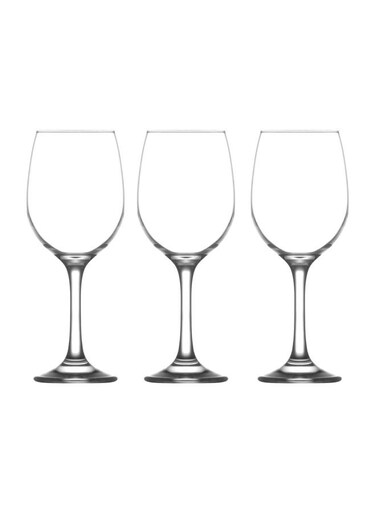 3-Piece Fame Goblet Set Clear 300ml