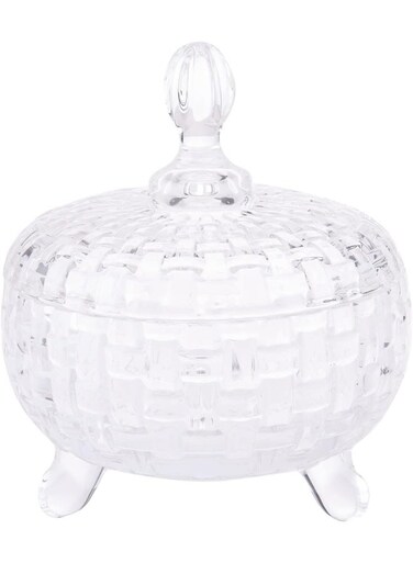 AKDC Glass Candy Pot