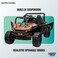 Lovely Baby Powered Riding Jeep for Kids LB 5151, Battery Operated Power Truck with Remote-Control, Light, Music, Best Gift for children 1-4 Yrs - Brown
