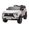 Lovely Baby LB 4002EL Battery Operated Kids Ride-On Vehicle with, EVA Wheels, Music, LED Lights, Seat Belt, Sit and Drive Car for Boys &amp; Girls Ages 2-6 Years - White