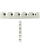 Other Wall Mount Plastic Broom and Mop Holder, Modern Indoor Cleaning Tool Storage, 1 Shelf